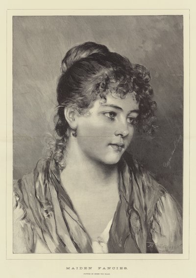Maagdelijke fantasieën door Eugen von Blaas
